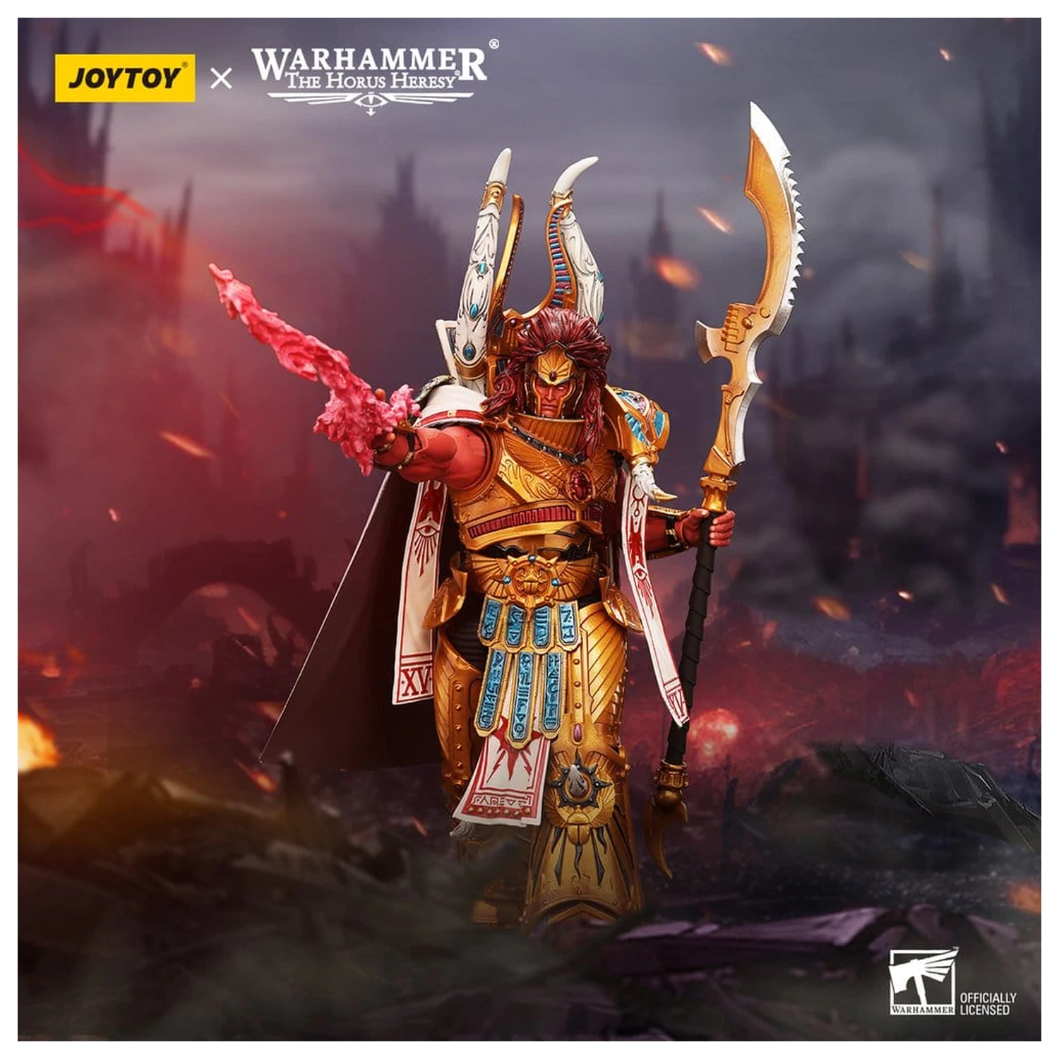 Warhammer The Horus Heresy Action Figure 1/18 Thousand sons Magnus the Red Primarch of the XVth Legion 12 cm product photo