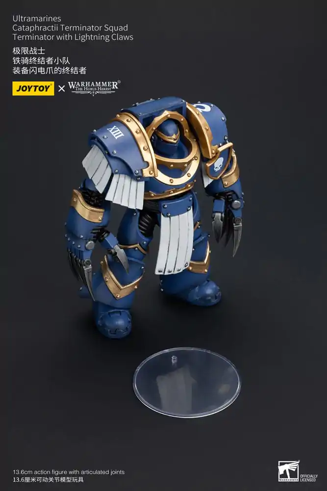 Warhammer The Horus Heresy Action Figure 1/18 Ultramarines Cataphractii Terminator Squad Terminator with Lightning Claws 14 cm termékfotó