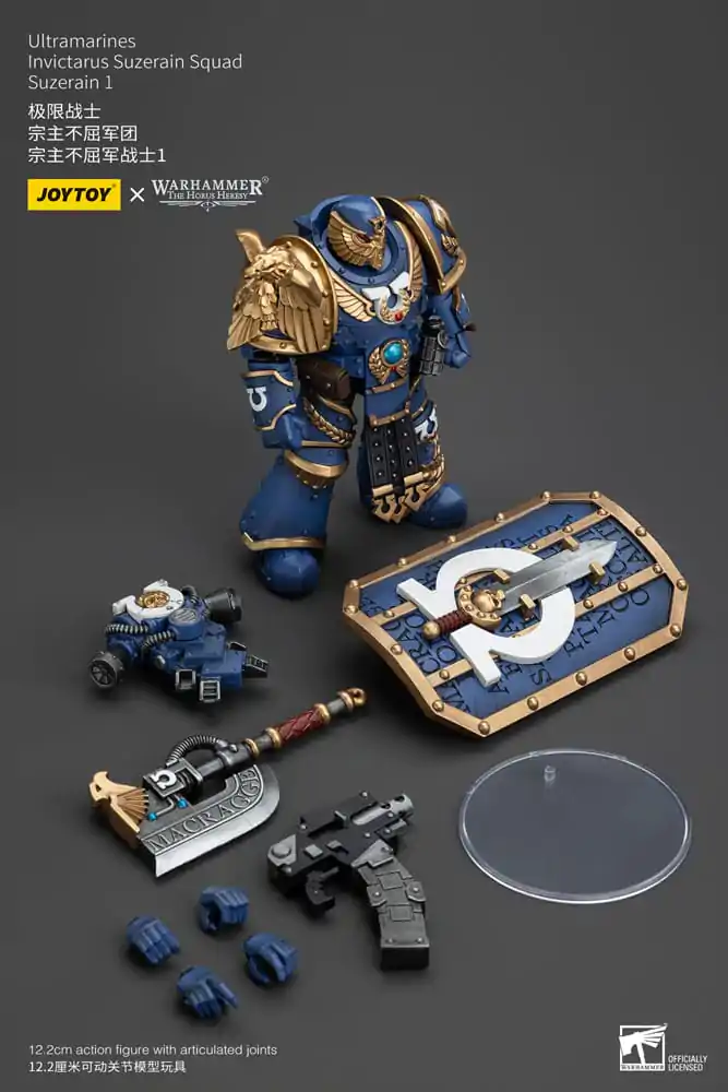 Warhammer The Horus Heresy Action Figure 1/18 Ultramarines Invictarus Suzerain Squad Suzerain 1 12 cm termékfotó