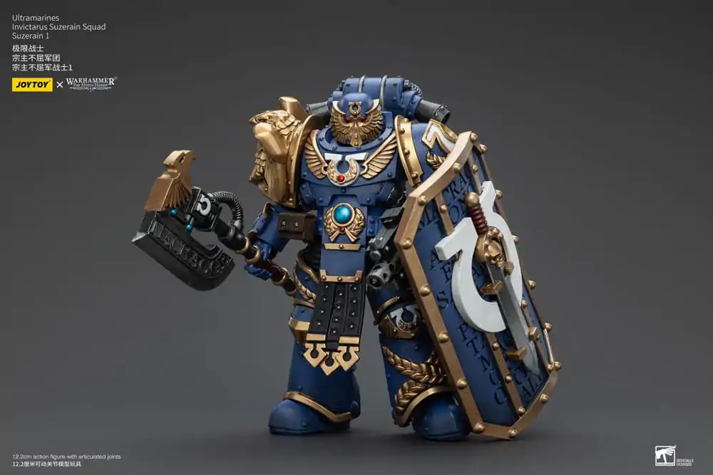 Warhammer The Horus Heresy Action Figure 1/18 Ultramarines Invictarus Suzerain Squad Suzerain 1 12 cm termékfotó