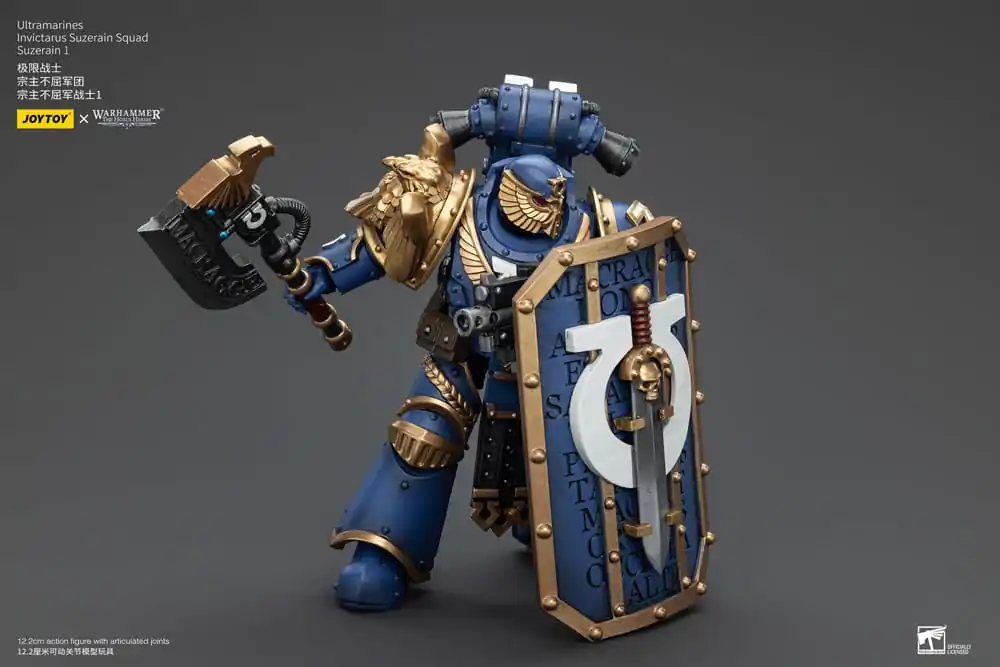 Warhammer The Horus Heresy Action Figure 1/18 Ultramarines Invictarus Suzerain Squad Suzerain 1 12 cm termékfotó