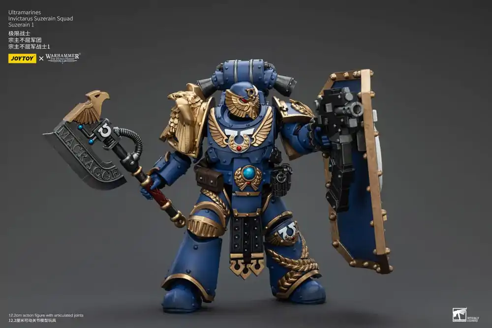 Warhammer The Horus Heresy Action Figure 1/18 Ultramarines Invictarus Suzerain Squad Suzerain 1 12 cm termékfotó