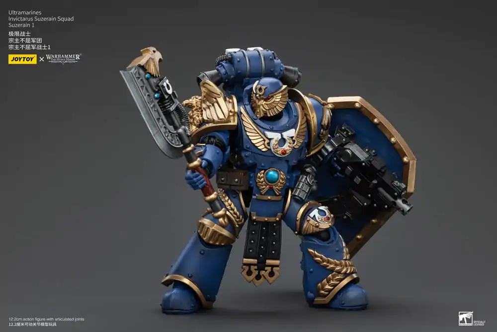 Warhammer The Horus Heresy Action Figure 1/18 Ultramarines Invictarus Suzerain Squad Suzerain 1 12 cm termékfotó