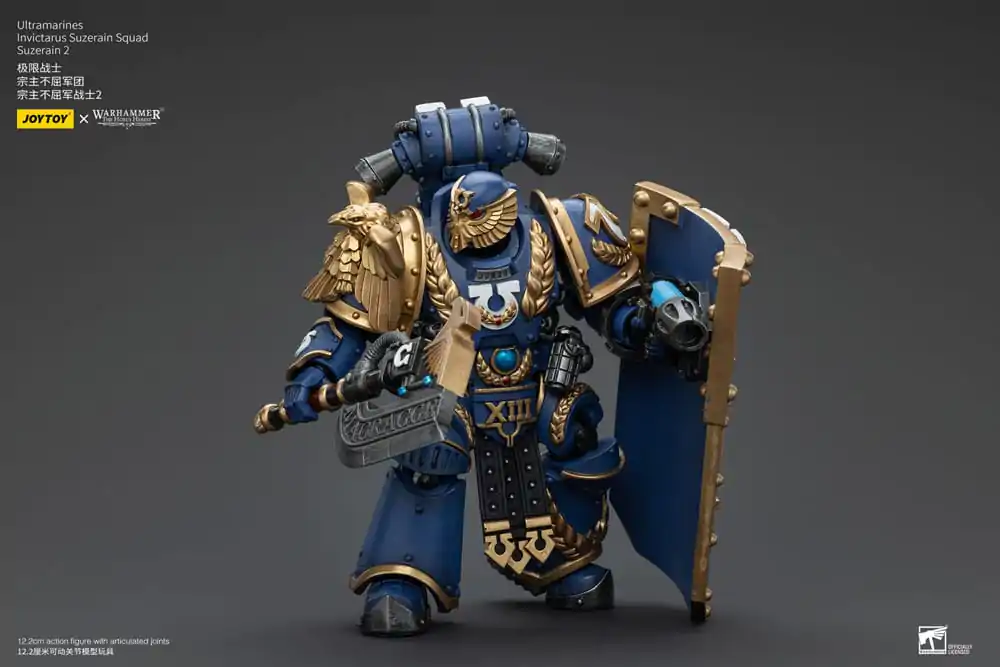 Warhammer The Horus Heresy Action Figure 1/18 Ultramarines Invictarus Suzerain Squad Suzerain 2 12 cm termékfotó