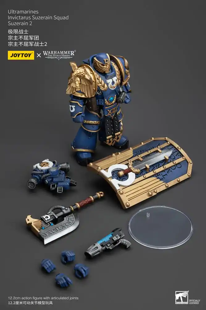 Warhammer The Horus Heresy Action Figure 1/18 Ultramarines Invictarus Suzerain Squad Suzerain 2 12 cm termékfotó