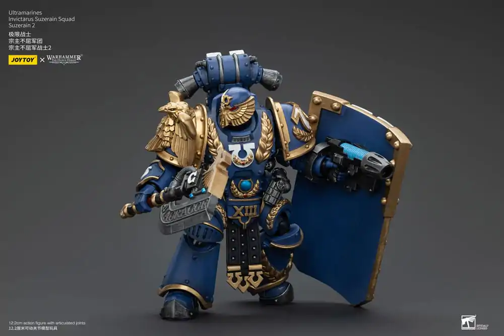 Warhammer The Horus Heresy Action Figure 1/18 Ultramarines Invictarus Suzerain Squad Suzerain 2 12 cm termékfotó