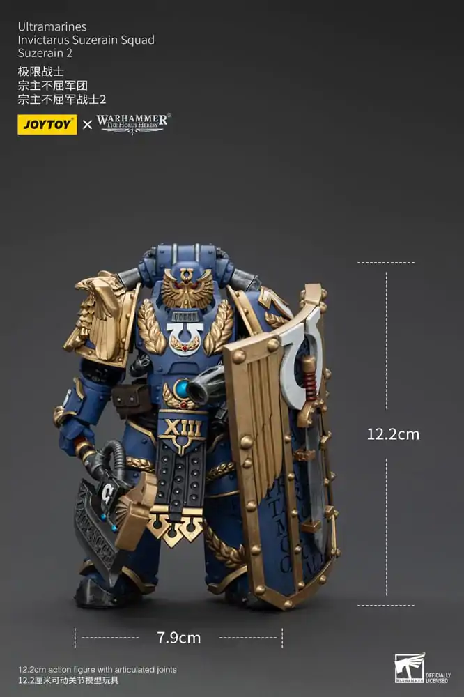 Warhammer The Horus Heresy Action Figure 1/18 Ultramarines Invictarus Suzerain Squad Suzerain 2 12 cm termékfotó