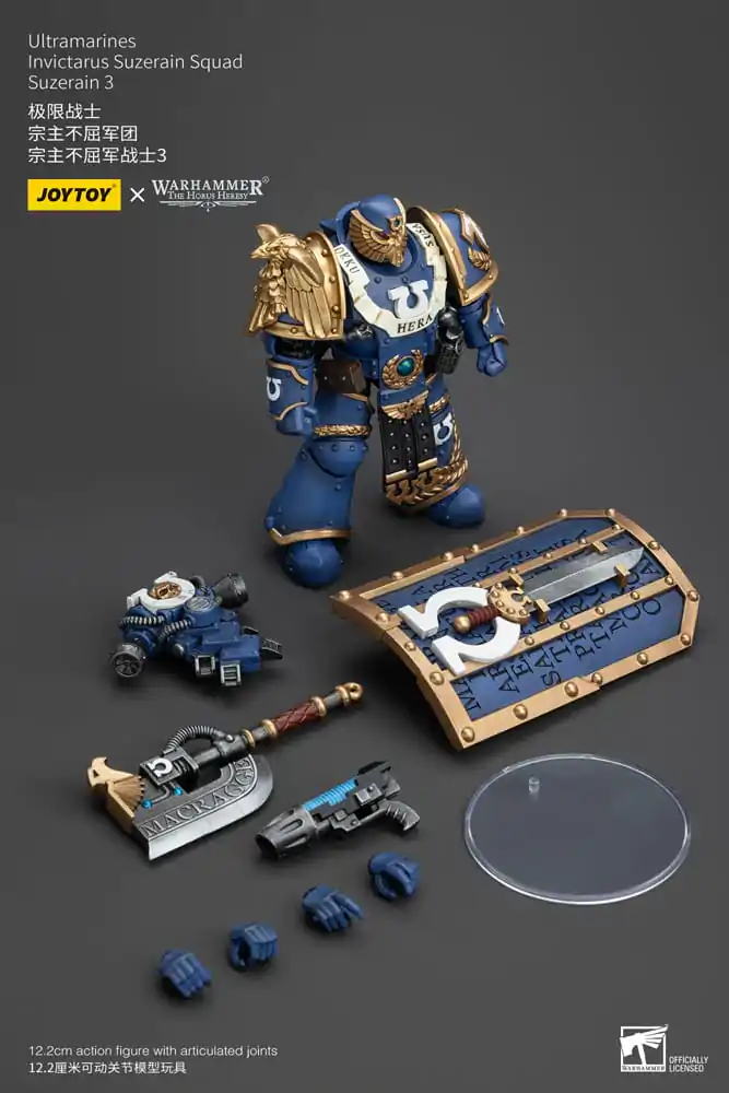 Warhammer The Horus Heresy Action Figure 1/18 Ultramarines Invictarus Suzerain Squad Suzerain 3 12 cm termékfotó