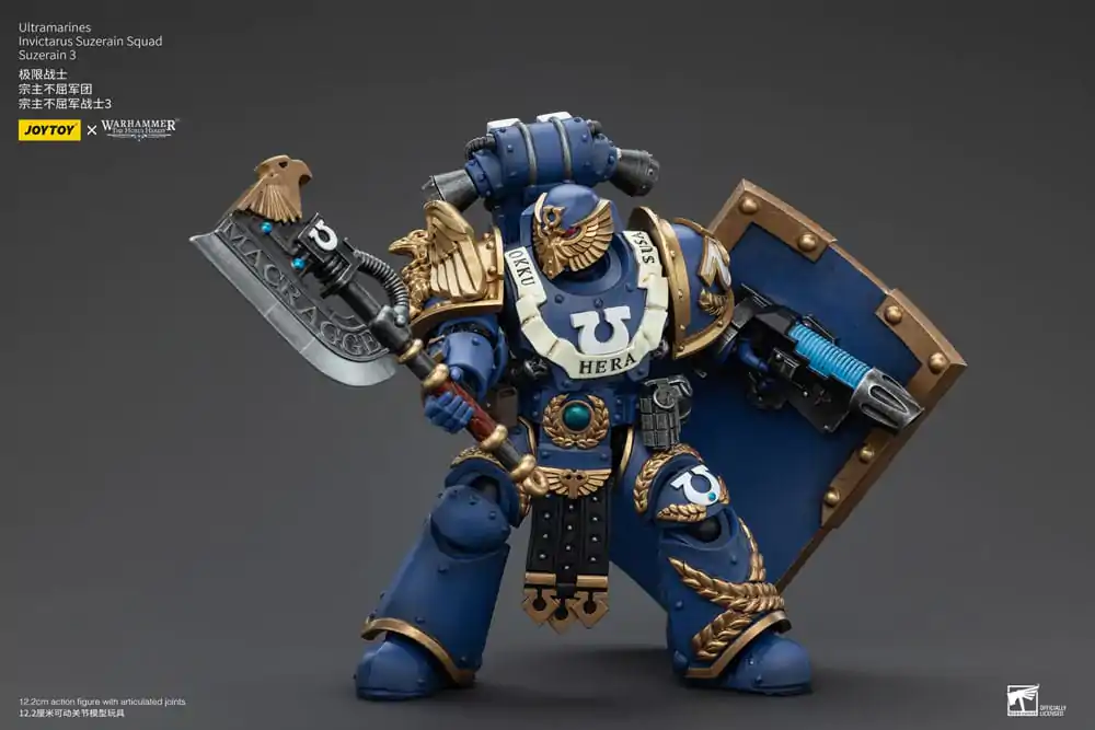 Warhammer The Horus Heresy Action Figure 1/18 Ultramarines Invictarus Suzerain Squad Suzerain 3 12 cm termékfotó