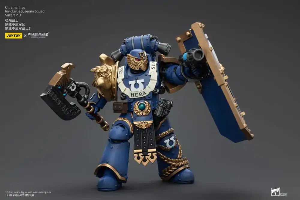 Warhammer The Horus Heresy Action Figure 1/18 Ultramarines Invictarus Suzerain Squad Suzerain 3 12 cm termékfotó