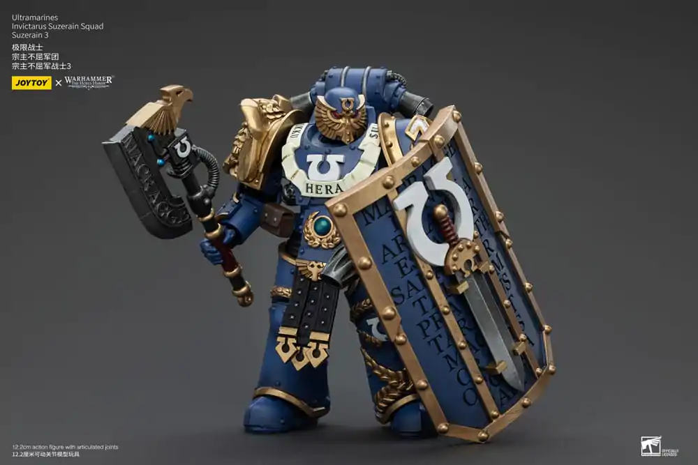 Warhammer The Horus Heresy Action Figure 1/18 Ultramarines Invictarus Suzerain Squad Suzerain 3 12 cm termékfotó