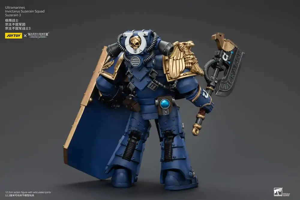 Warhammer The Horus Heresy Action Figure 1/18 Ultramarines Invictarus Suzerain Squad Suzerain 3 12 cm termékfotó