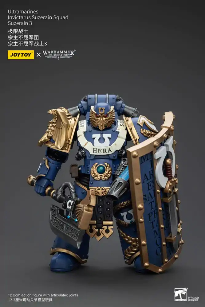 Warhammer The Horus Heresy Action Figure 1/18 Ultramarines Invictarus Suzerain Squad Suzerain 3 12 cm termékfotó