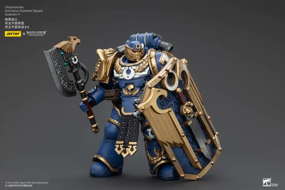 Warhammer The Horus Heresy Action Figure 1/18 Ultramarines Invictarus Suzerain Squad Suzerain 4 12 cm termékfotó