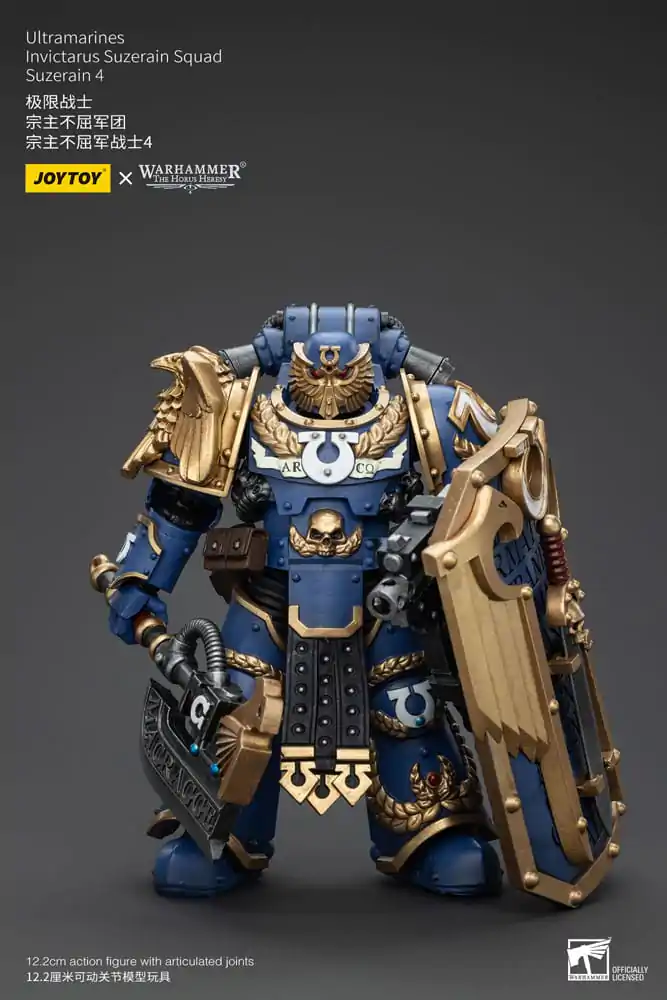 Warhammer The Horus Heresy Action Figure 1/18 Ultramarines Invictarus Suzerain Squad Suzerain 4 12 cm termékfotó