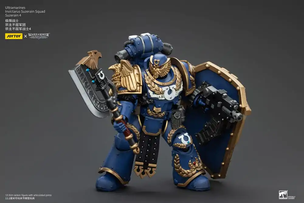 Warhammer The Horus Heresy Action Figure 1/18 Ultramarines Invictarus Suzerain Squad Suzerain 4 12 cm termékfotó