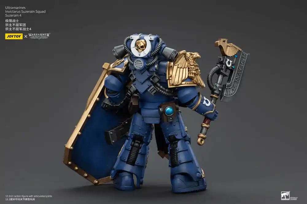 Warhammer The Horus Heresy Action Figure 1/18 Ultramarines Invictarus Suzerain Squad Suzerain 4 12 cm termékfotó