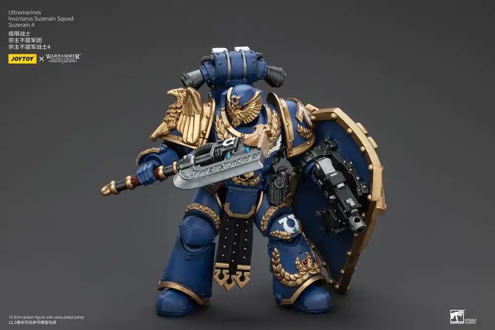 Warhammer The Horus Heresy Action Figure 1/18 Ultramarines Invictarus Suzerain Squad Suzerain 4 12 cm termékfotó