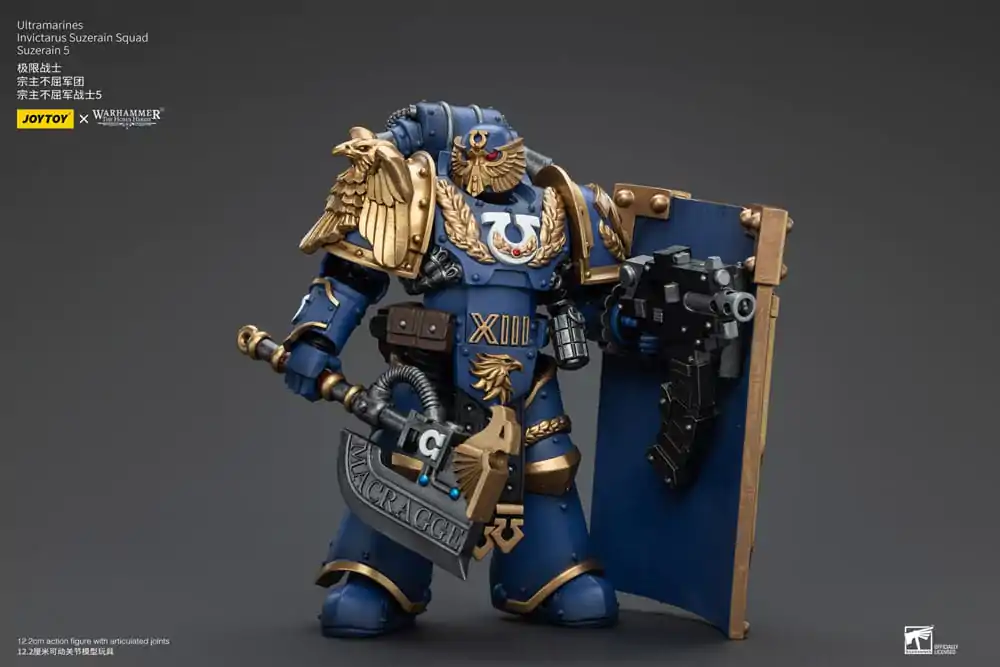 Warhammer The Horus Heresy Action Figure 1/18 Ultramarines Invictarus Suzerain Squad Suzerain 5 12 cm termékfotó