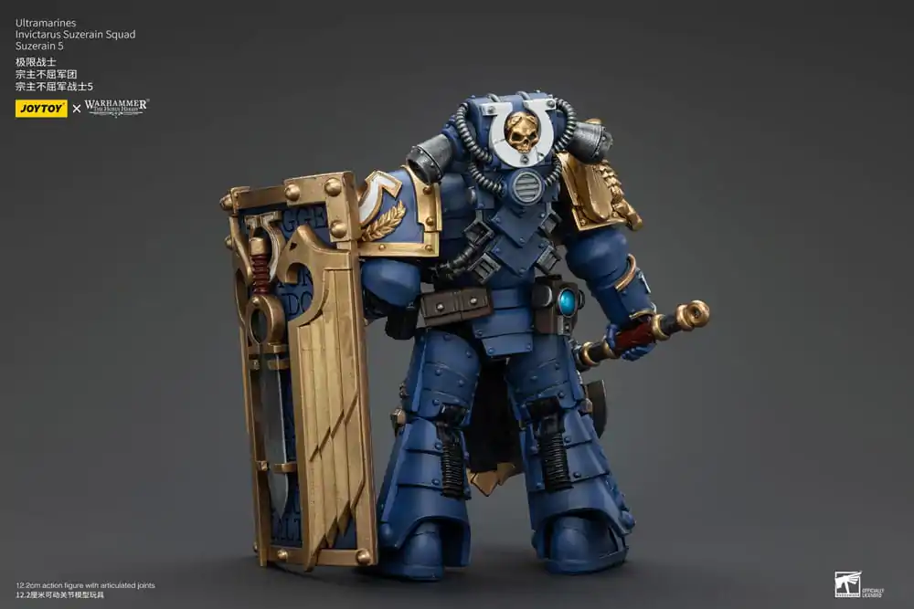 Warhammer The Horus Heresy Action Figure 1/18 Ultramarines Invictarus Suzerain Squad Suzerain 5 12 cm termékfotó