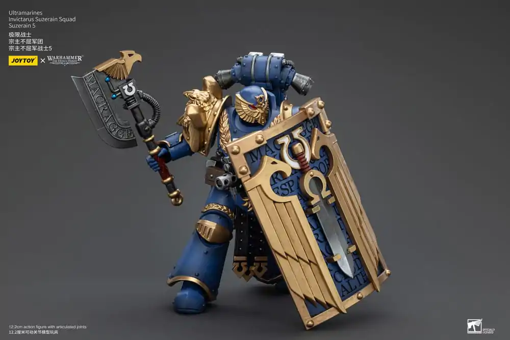 Warhammer The Horus Heresy Action Figure 1/18 Ultramarines Invictarus Suzerain Squad Suzerain 5 12 cm termékfotó