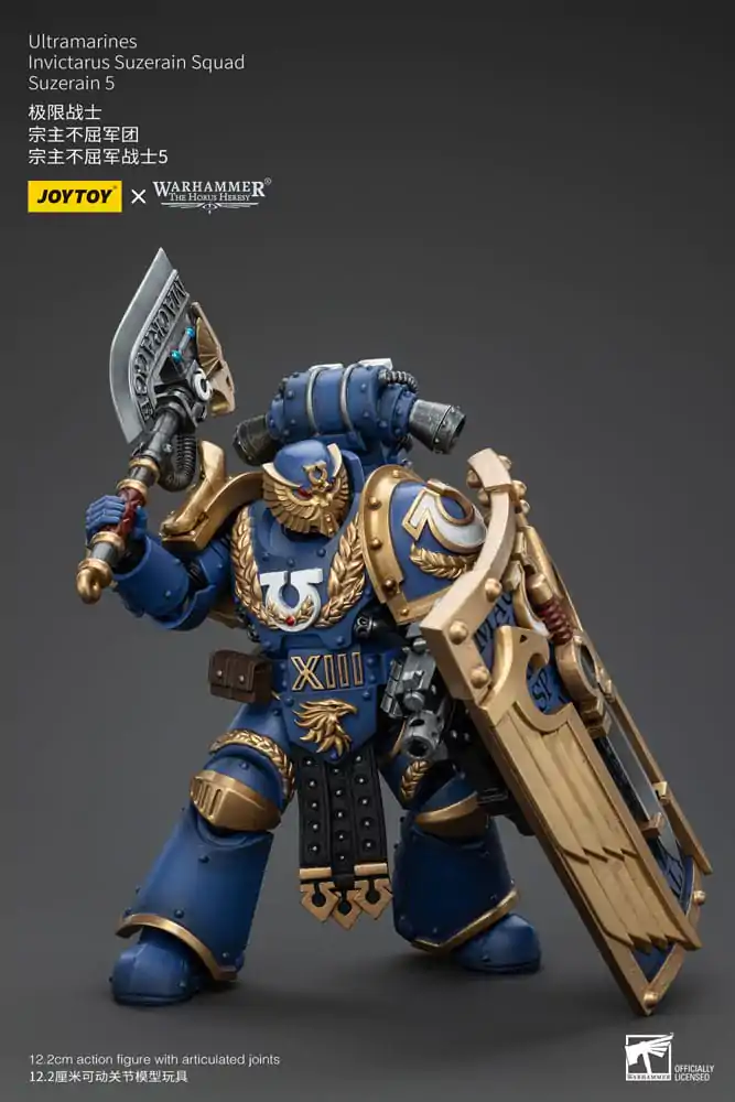 Warhammer The Horus Heresy Action Figure 1/18 Ultramarines Invictarus Suzerain Squad Suzerain 5 12 cm termékfotó