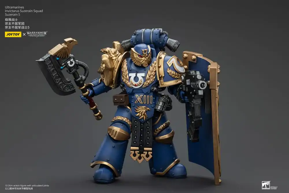 Warhammer The Horus Heresy Action Figure 1/18 Ultramarines Invictarus Suzerain Squad Suzerain 5 12 cm termékfotó