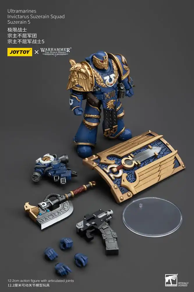 Warhammer The Horus Heresy Action Figure 1/18 Ultramarines Invictarus Suzerain Squad Suzerain 5 12 cm termékfotó