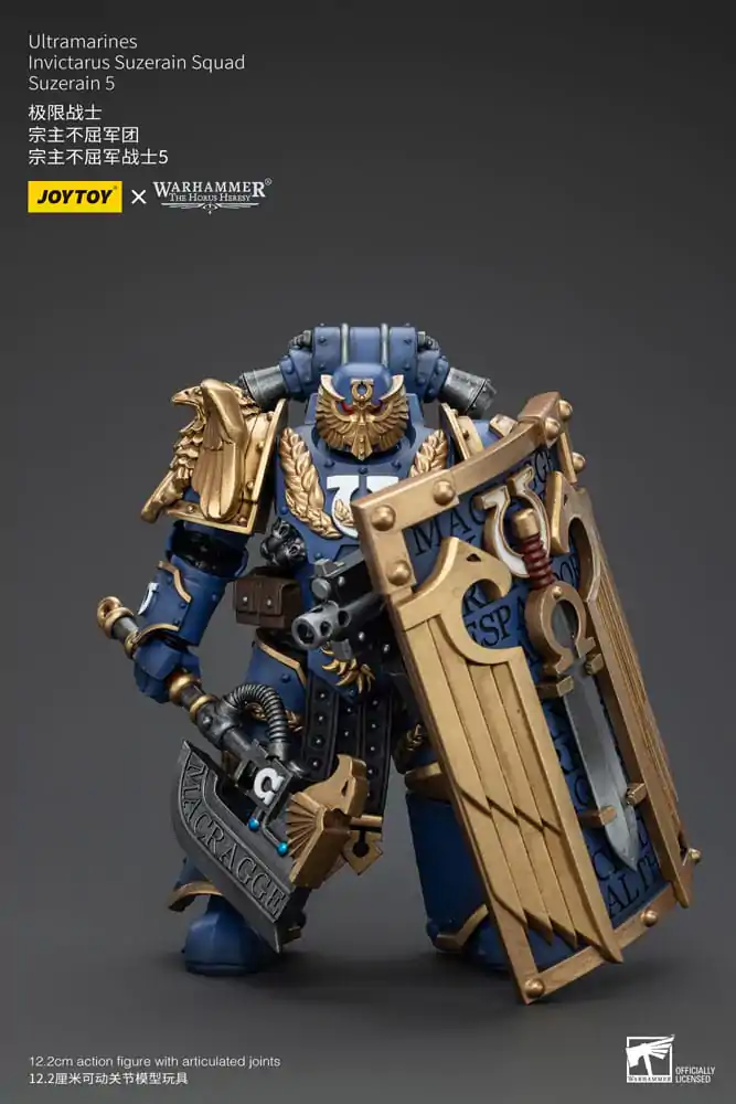 Warhammer The Horus Heresy Action Figure 1/18 Ultramarines Invictarus Suzerain Squad Suzerain 5 12 cm termékfotó