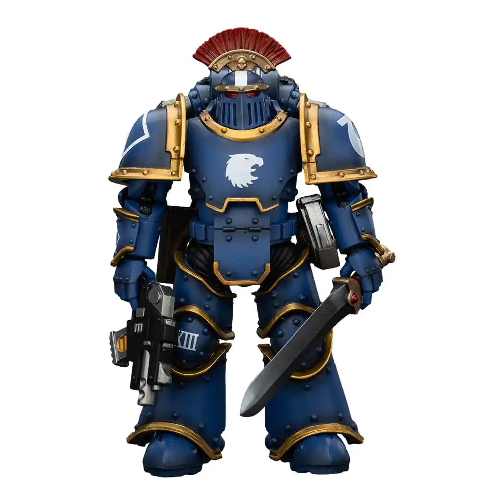 Warhammer The Horus Heresy Action Figure 1/18 Ultramarines Legion MKIII Tactical Squad Sergeant with Power Sword 12 cm termékfotó