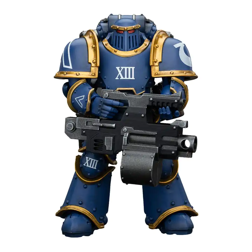 Warhammer The Horus Heresy Action Figure 1/18 Ultramarines Legion MKIII Tactical Support Squad Legionary with Heavy Bolter 12 cm termékfotó