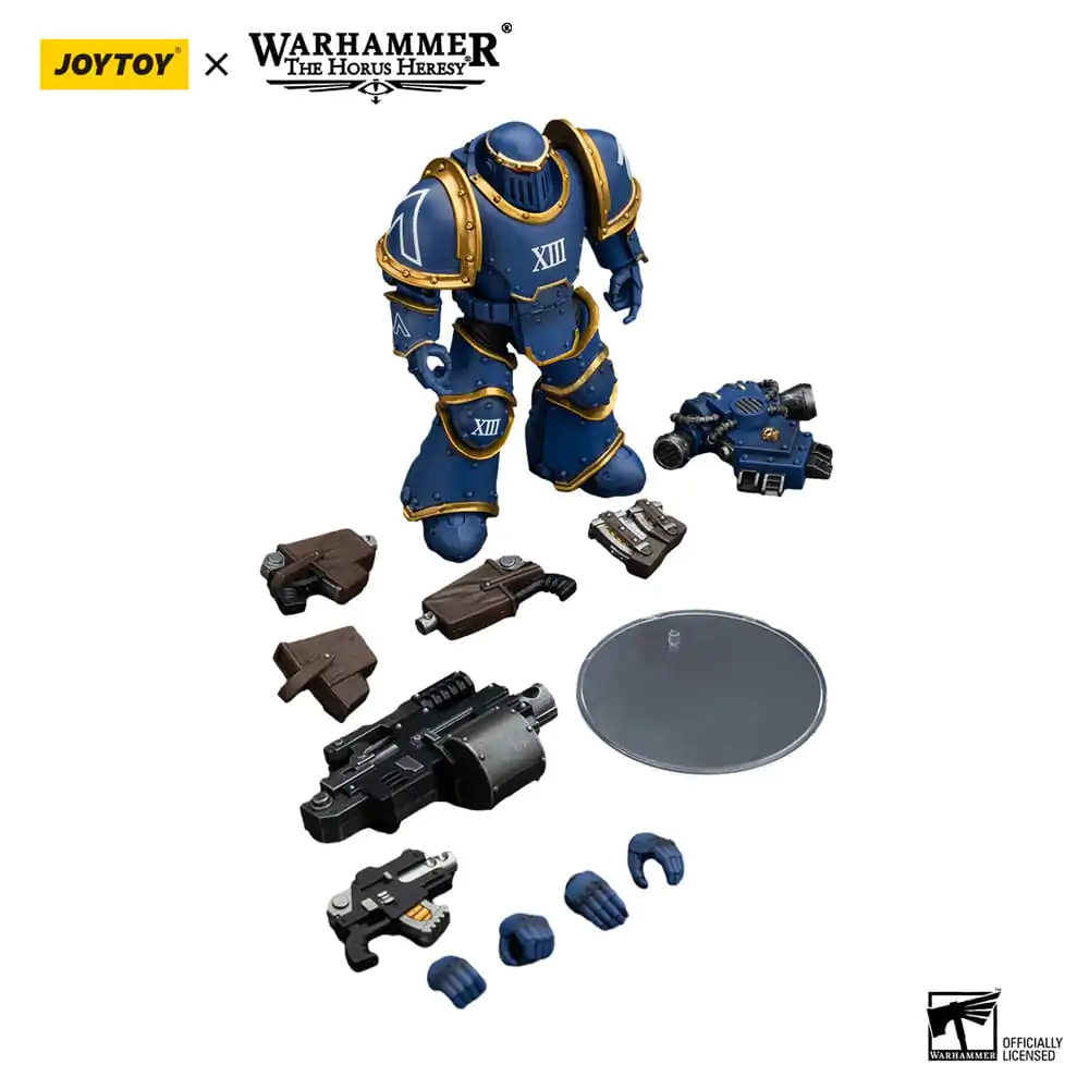 Warhammer The Horus Heresy Action Figure 1/18 Ultramarines Legion MKIII Tactical Support Squad Legionary with Heavy Bolter 12 cm termékfotó