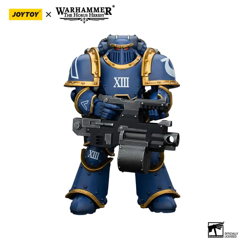 Warhammer The Horus Heresy Action Figure 1/18 Ultramarines Legion MKIII Tactical Support Squad Legionary with Heavy Bolter 12 cm termékfotó