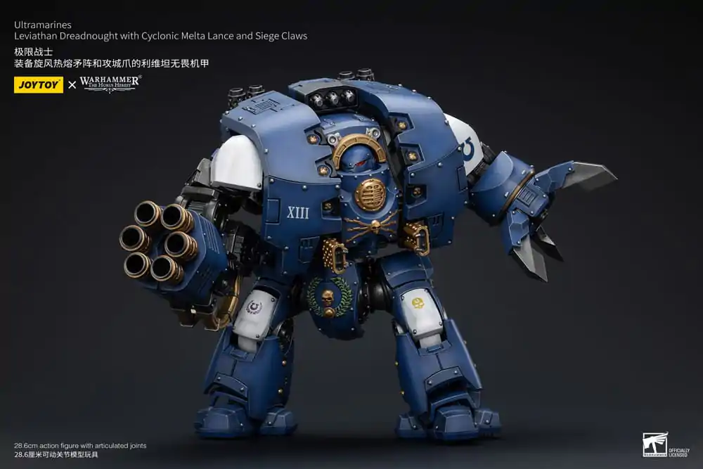 Warhammer The Horus Heresy Action Figure 1/18 Ultramarines Leviathan Dreadnought with Cyclonic Melta Lance And Siege Claws 29 cm termékfotó