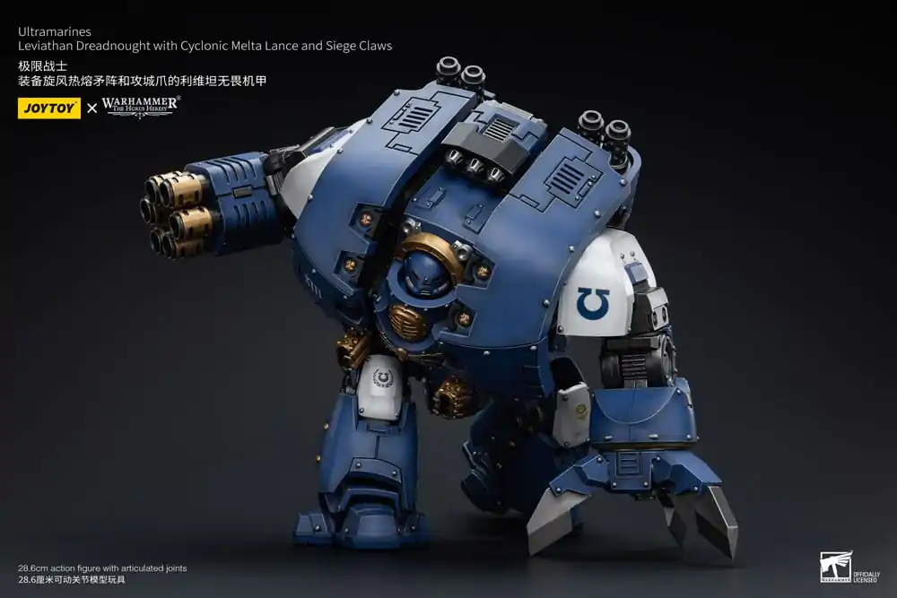 Warhammer The Horus Heresy Action Figure 1/18 Ultramarines Leviathan Dreadnought with Cyclonic Melta Lance And Siege Claws 29 cm termékfotó