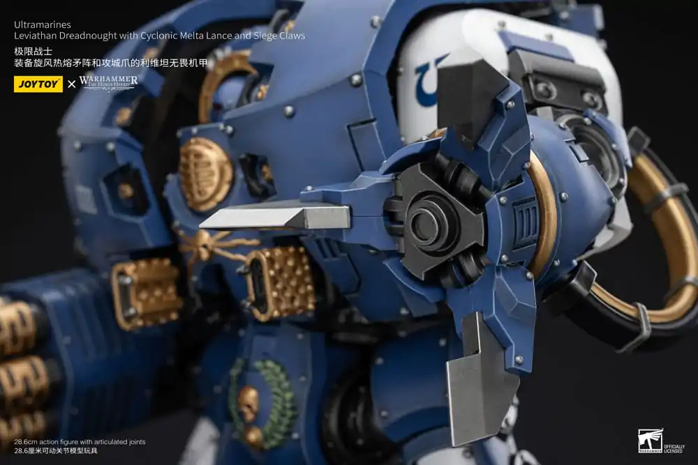 Warhammer The Horus Heresy Action Figure 1/18 Ultramarines Leviathan Dreadnought with Cyclonic Melta Lance And Siege Claws 29 cm termékfotó