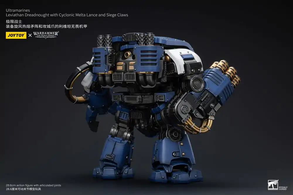 Warhammer The Horus Heresy Action Figure 1/18 Ultramarines Leviathan Dreadnought with Cyclonic Melta Lance And Siege Claws 29 cm termékfotó