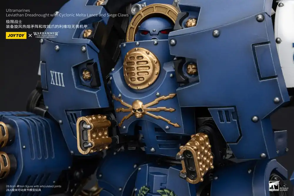 Warhammer The Horus Heresy Action Figure 1/18 Ultramarines Leviathan Dreadnought with Cyclonic Melta Lance And Siege Claws 29 cm termékfotó