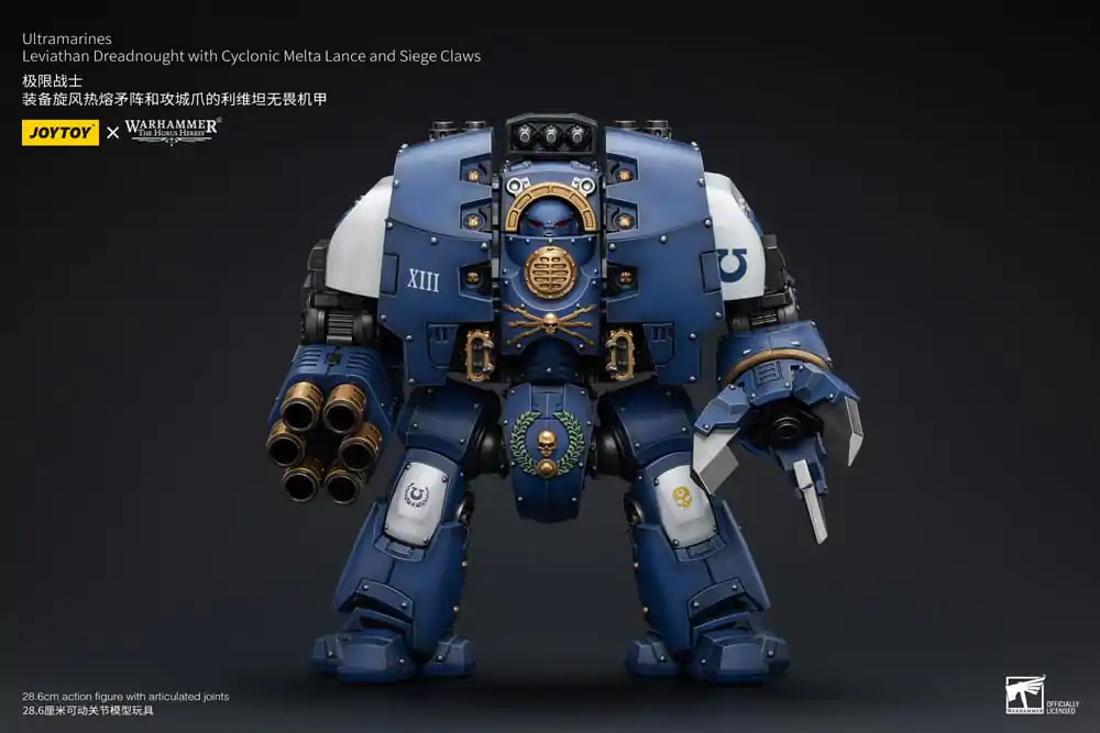 Warhammer The Horus Heresy Action Figure 1/18 Ultramarines Leviathan Dreadnought with Cyclonic Melta Lance And Siege Claws 29 cm termékfotó