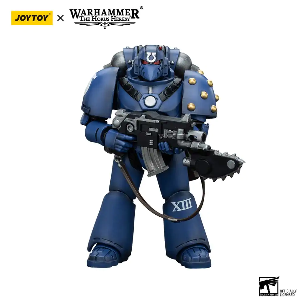 Warhammer The Horus Heresy Action Figure 1/18 Ultramarines MK VI Tactical Squad Legionary with Bolter & Chainblade 12 cm termékfotó