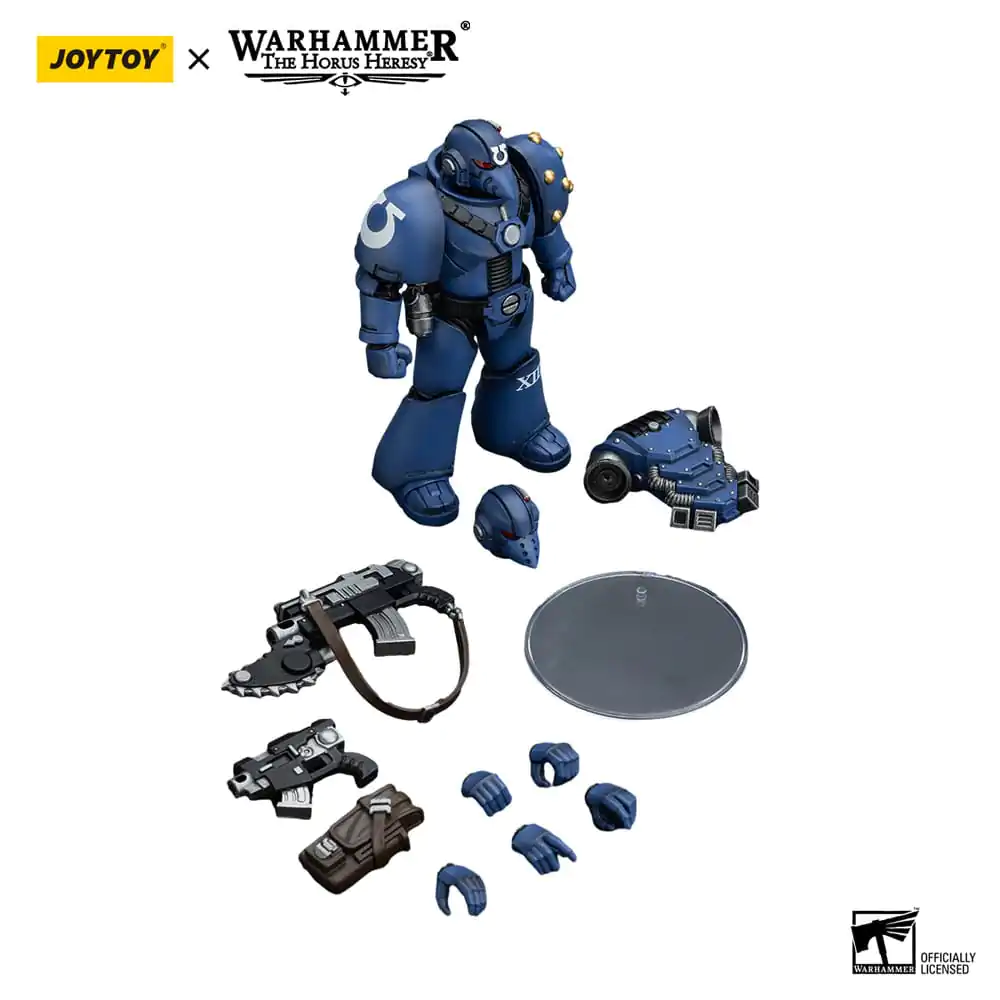 Warhammer The Horus Heresy Action Figure 1/18 Ultramarines MK VI Tactical Squad Legionary with Bolter & Chainblade 12 cm termékfotó