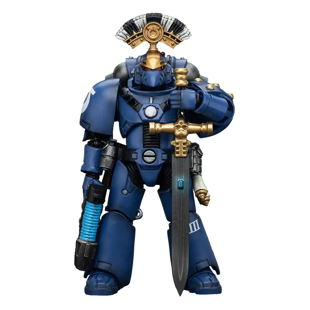 Warhammer The Horus Heresy Action Figure 1/18 Ultramarines MK VI Tactical Squad Sergeant with Plasma Pistol and Power Sword 12 cm termékfotó