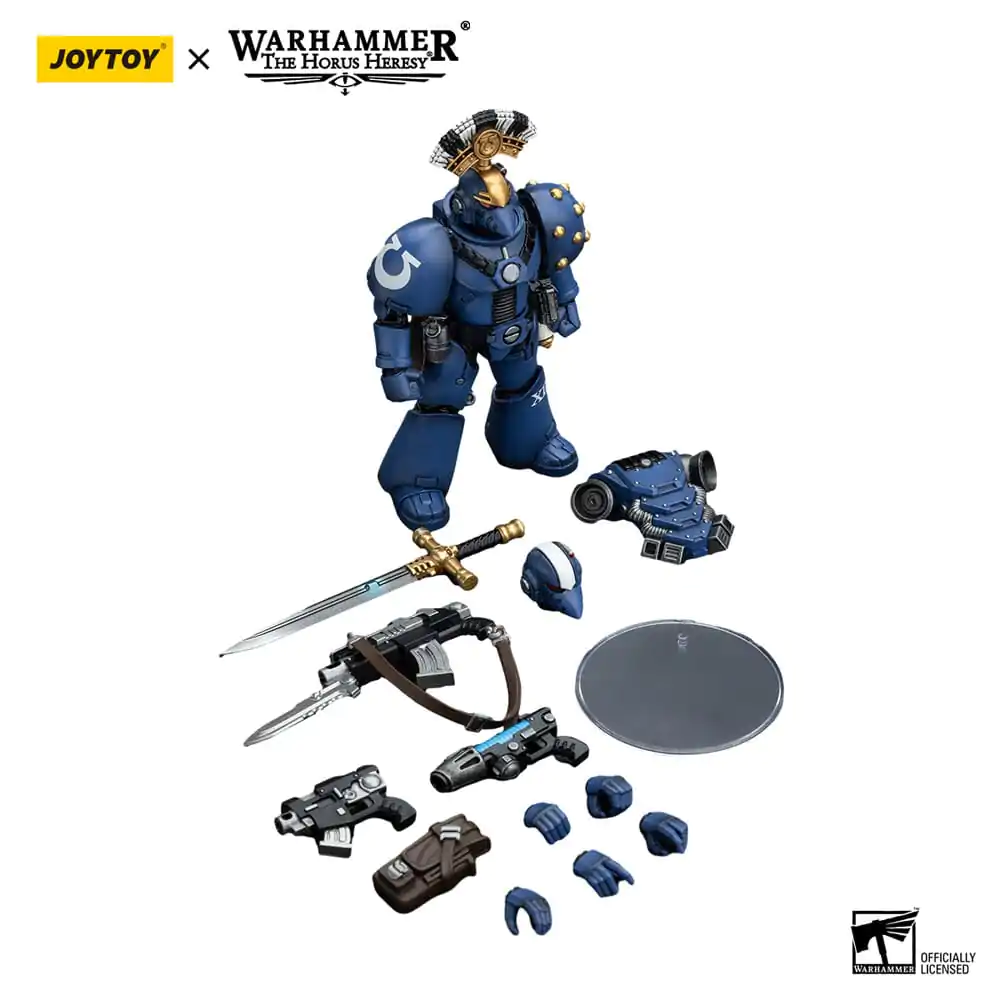 Warhammer The Horus Heresy Action Figure 1/18 Ultramarines MK VI Tactical Squad Sergeant with Plasma Pistol and Power Sword 12 cm termékfotó