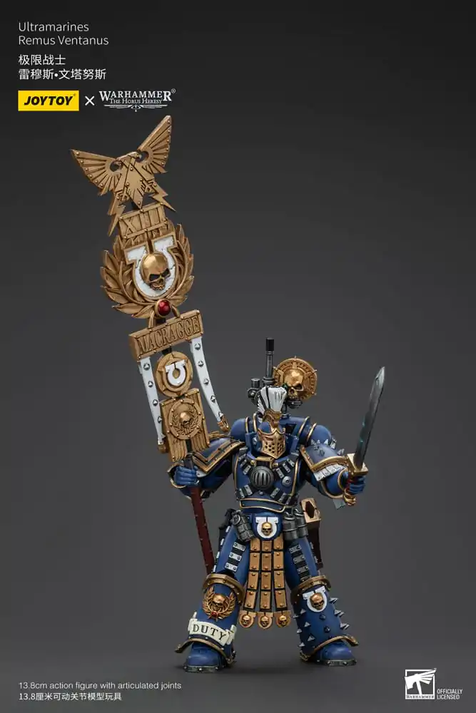 Warhammer The Horus Heresy Action Figure 1/18 Ultramarines Remus Ventanus 14 cm termékfotó