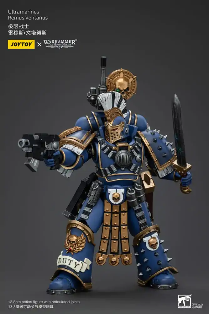 Warhammer The Horus Heresy Action Figure 1/18 Ultramarines Remus Ventanus 14 cm termékfotó