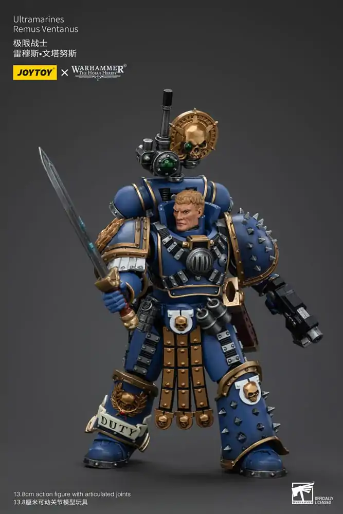 Warhammer The Horus Heresy Action Figure 1/18 Ultramarines Remus Ventanus 14 cm termékfotó