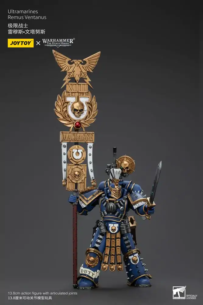 Warhammer The Horus Heresy Action Figure 1/18 Ultramarines Remus Ventanus 14 cm termékfotó