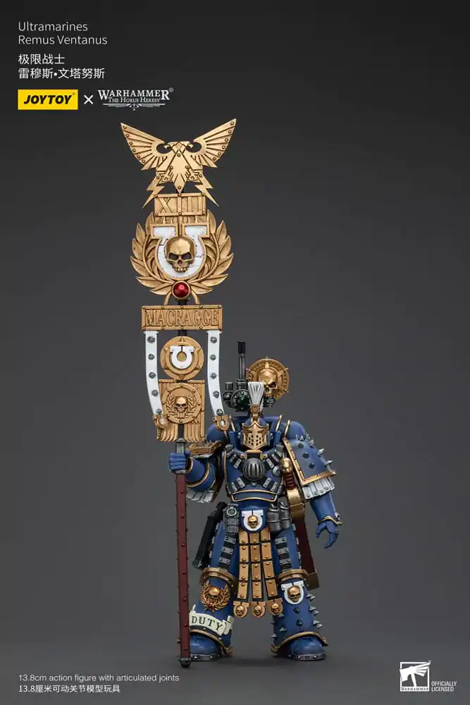 Warhammer The Horus Heresy Action Figure 1/18 Ultramarines Remus Ventanus 14 cm termékfotó