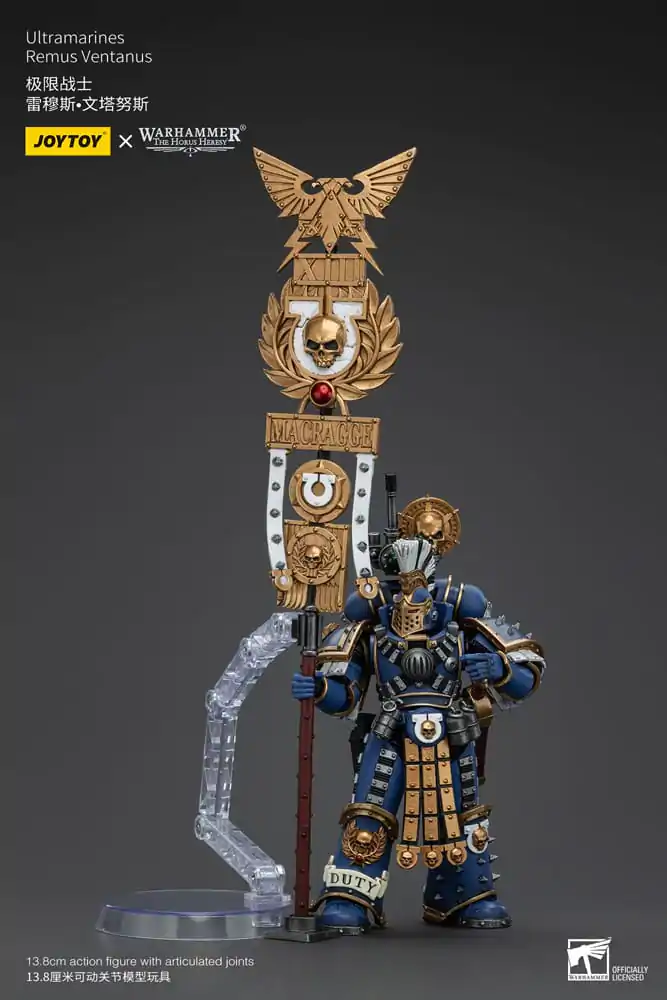 Warhammer The Horus Heresy Action Figure 1/18 Ultramarines Remus Ventanus 14 cm termékfotó