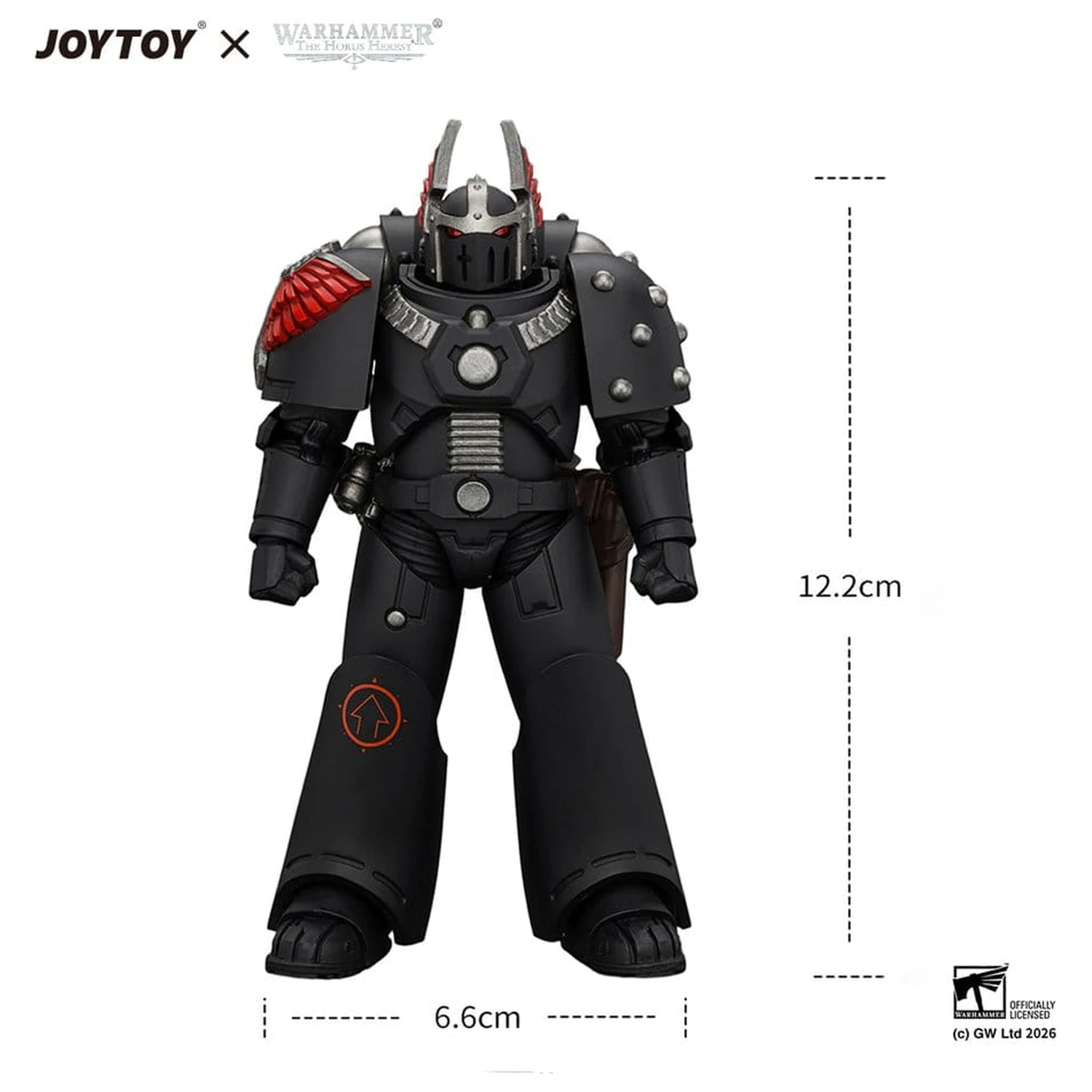 Warhammer The Horus Heresy figure MKVI Tactical Sergeant Dark Angels 12 cm product photo